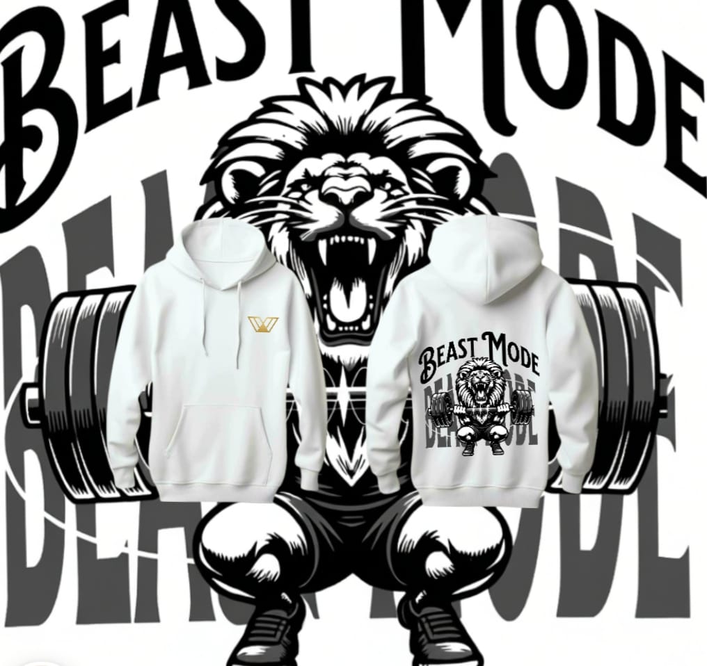 🦁 Beast Mode Hoodie – Unleash the Power Within